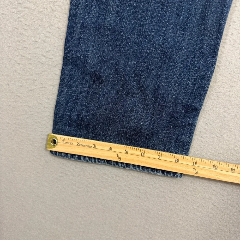 Lucky Brand Jeans Men's 34x34 Blue 481 Relaxed Straight Leg 100% Cotton Denim